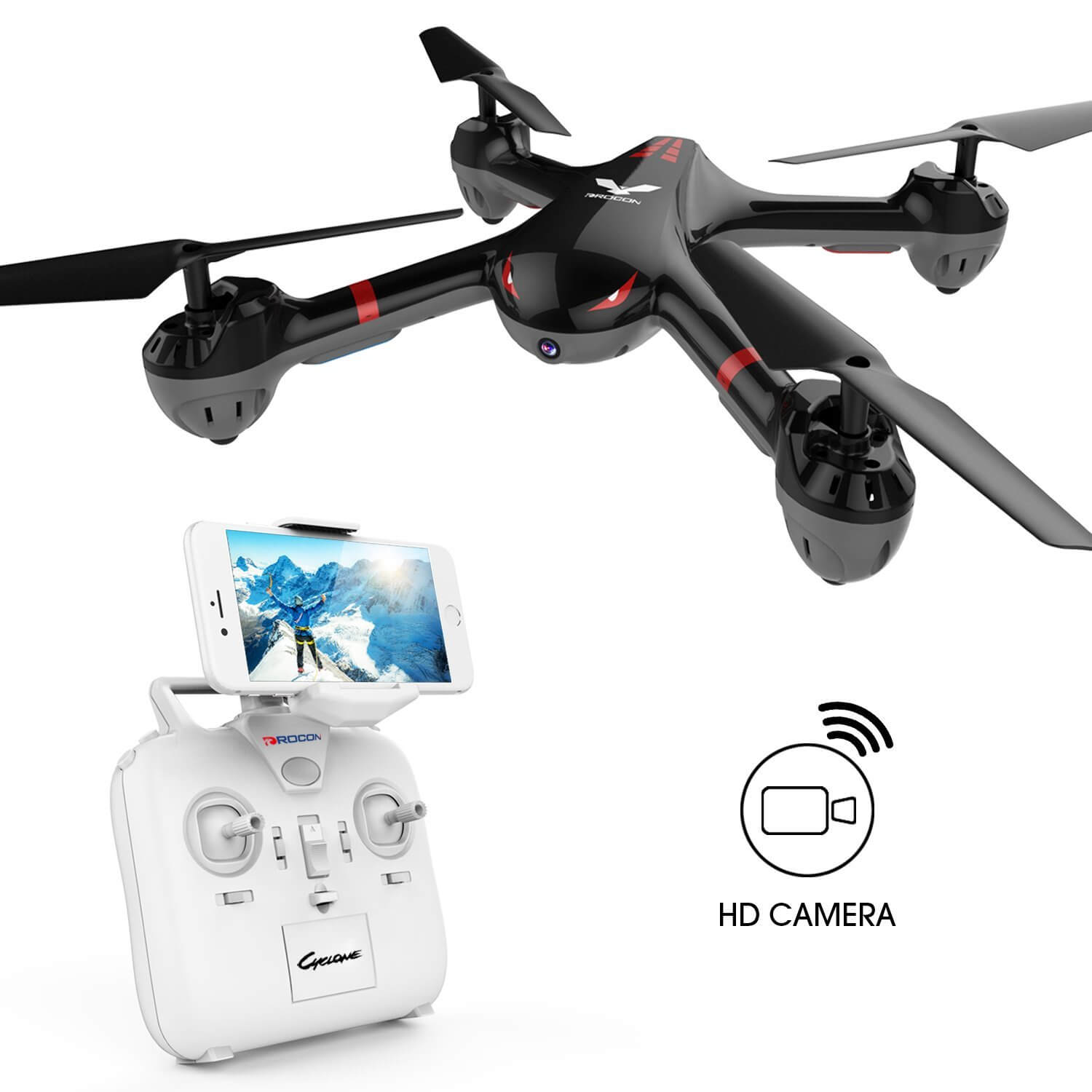 DROCON Cyclone X708W WIFI FPV Version Drone